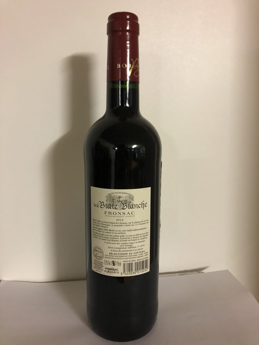 Chateau Lafleur Tapon 2014 Saint Emilion Grand Cru Prix