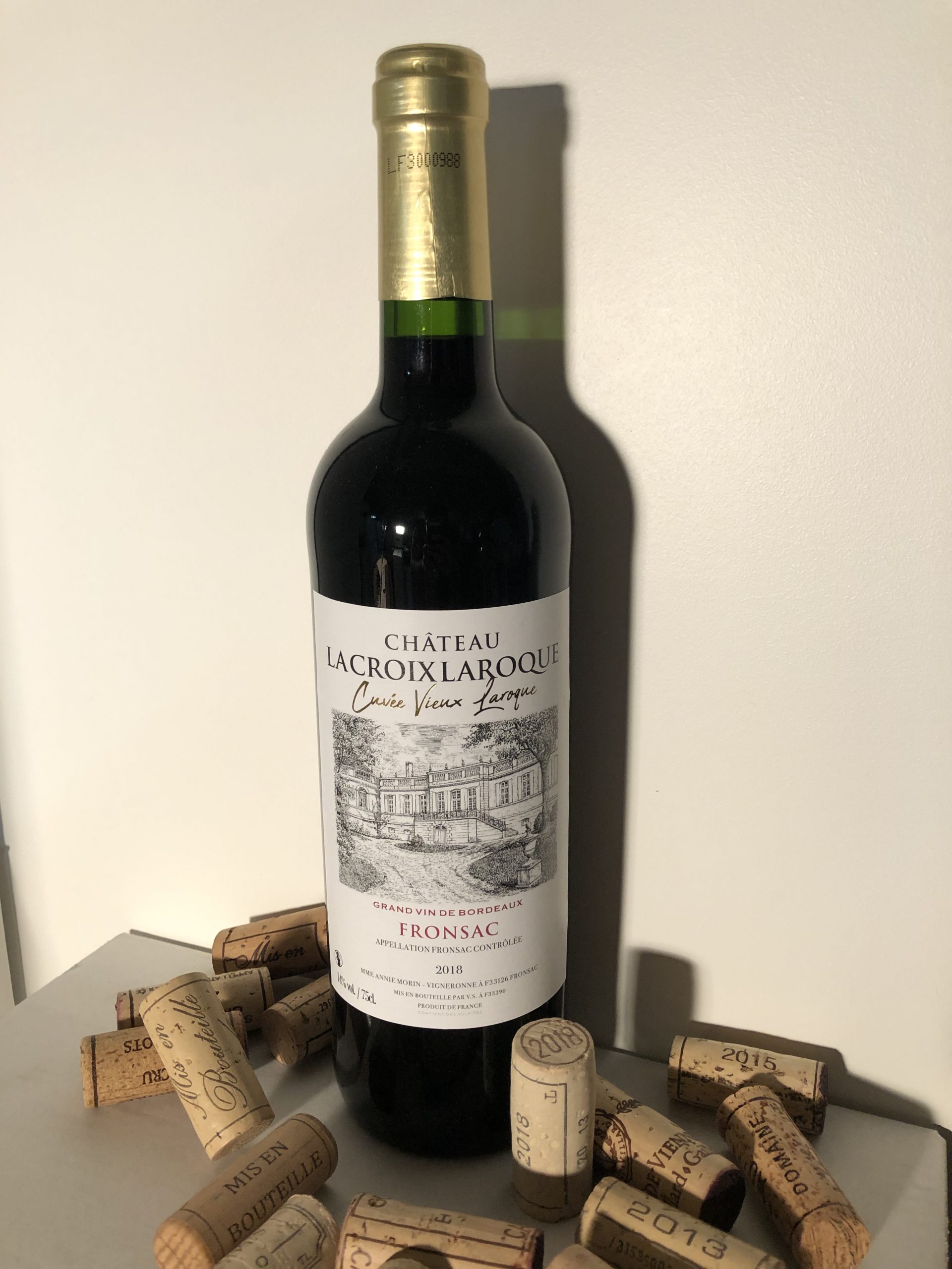 AOC Fronsac 2018 Château La Croix Laroque Cuvée Vieux Laroque 14 75cl